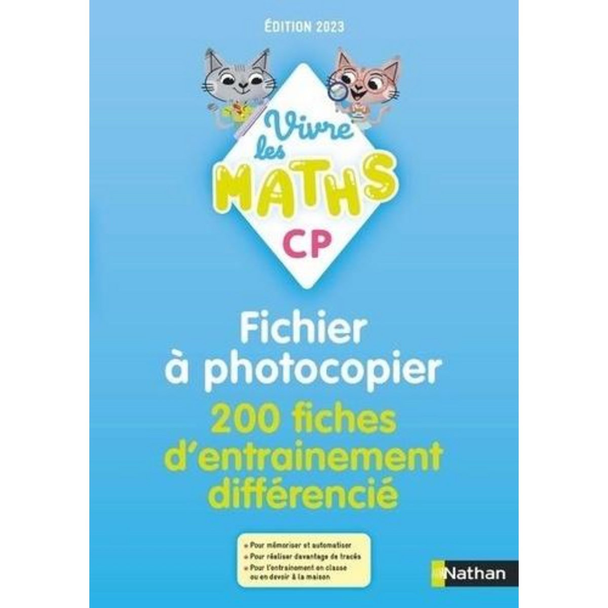 VIVRE LES MATHS CP. FICHIER A PHOTOCOPIER, EDITION 2023, Jardy Jacqueline