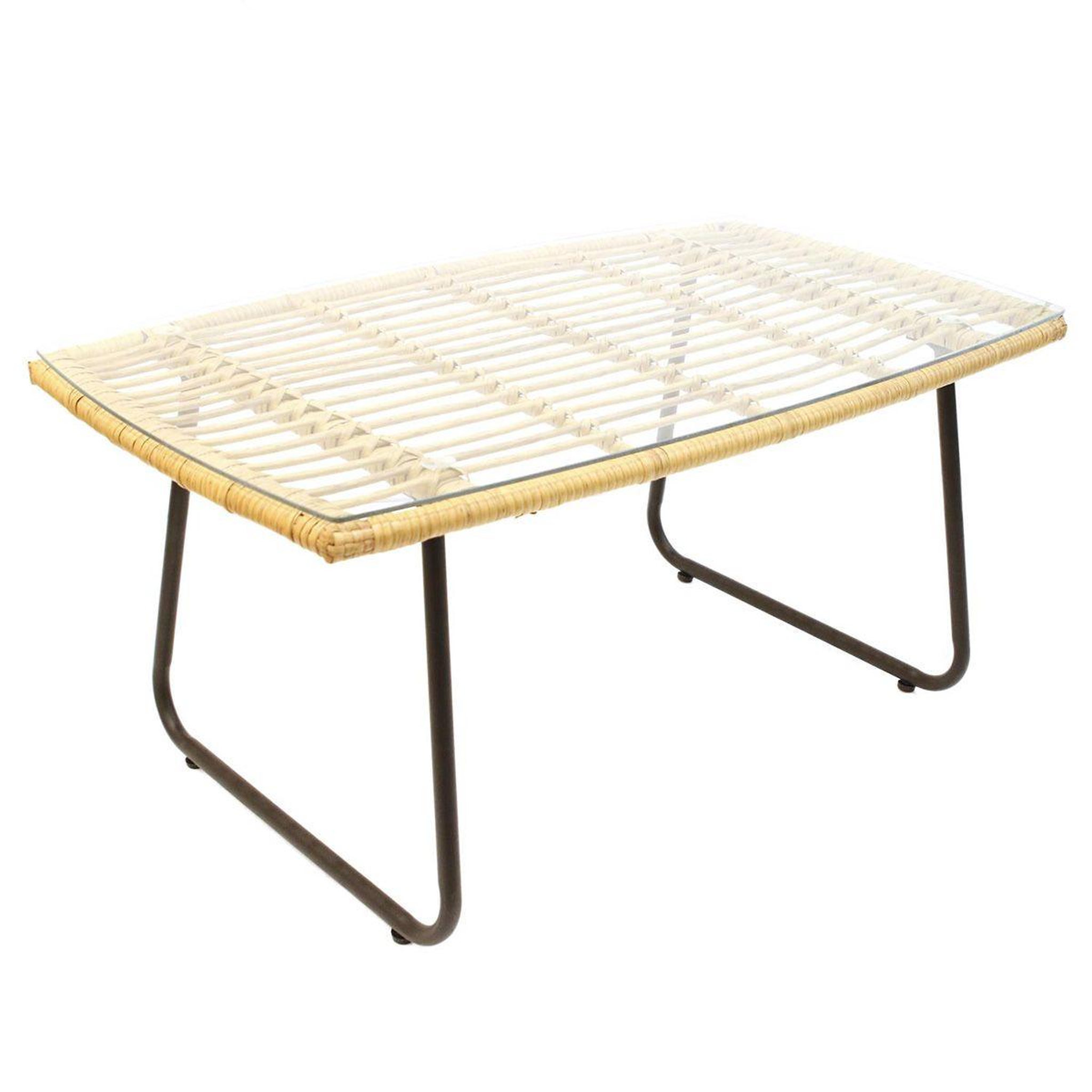 The Home Deco Factory Table basse design  surabaya  95cm naturel