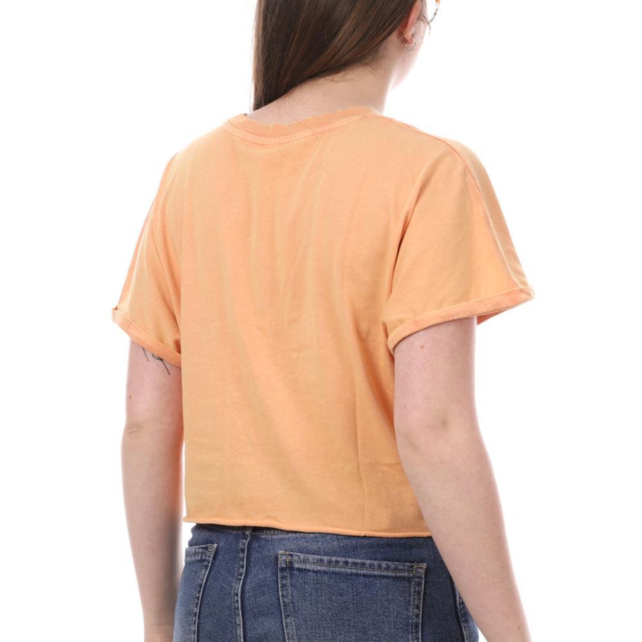 Voir la diapositive 2 : JACQUELINE DE YONG T Shirt Crop  JDY Femme Agnes