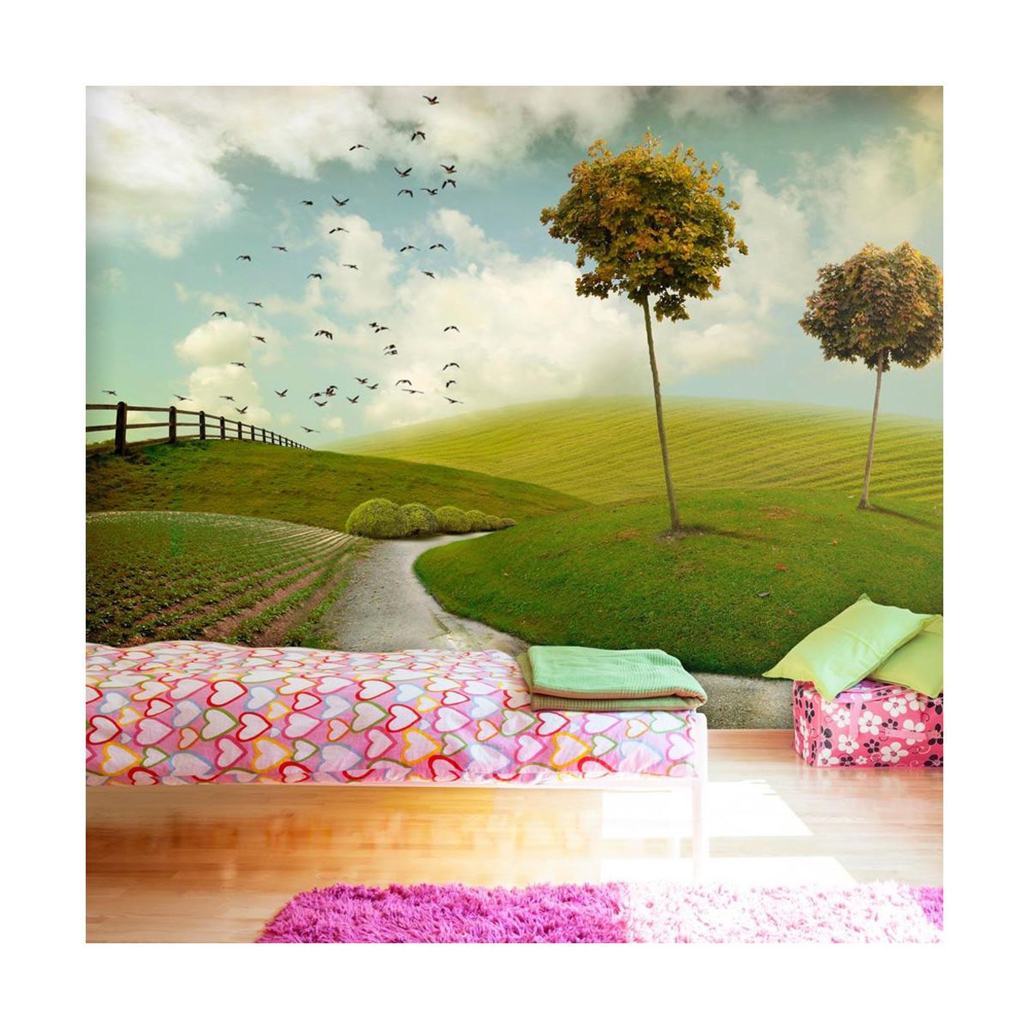 Voir la diapositive 1 : Paris Prix Papier Peint  Automne Paysage