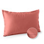 Voir la diapositive 1 : ACTUEL Taie d'oreiller unie en percale de coton 70 fils - collection permanente