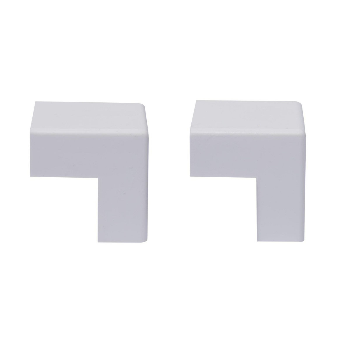 ZENITECH Angles extérieurs 30x10mm blanc  lot de 2