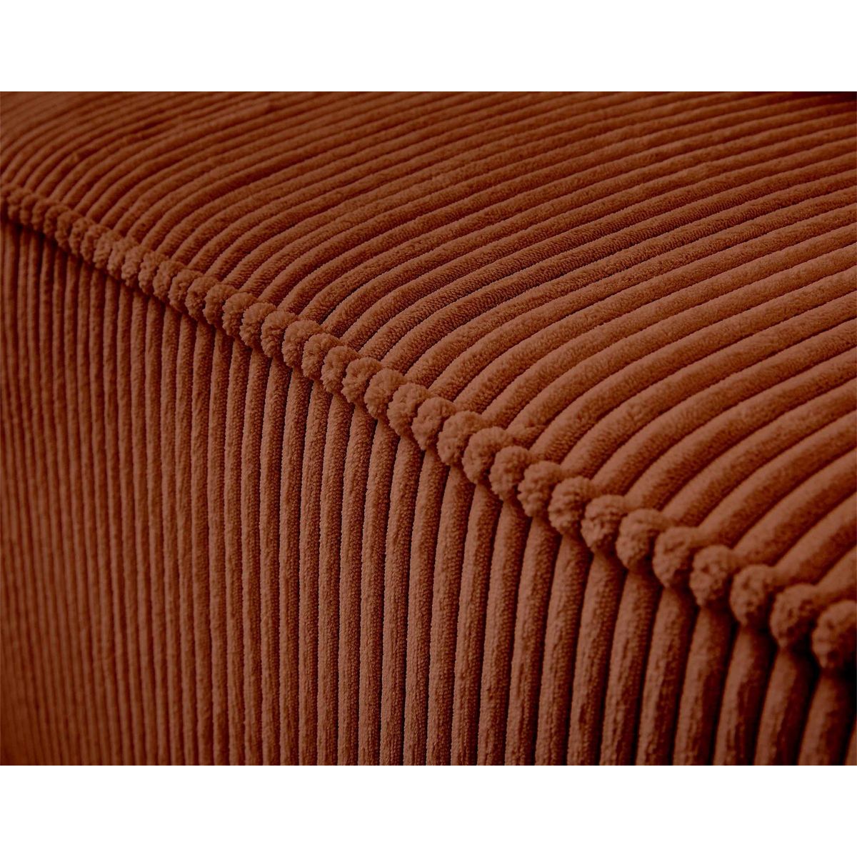 LISA DESIGN Colombine - canapé modulable d'angle gauche - 6 places - en velours côtelé