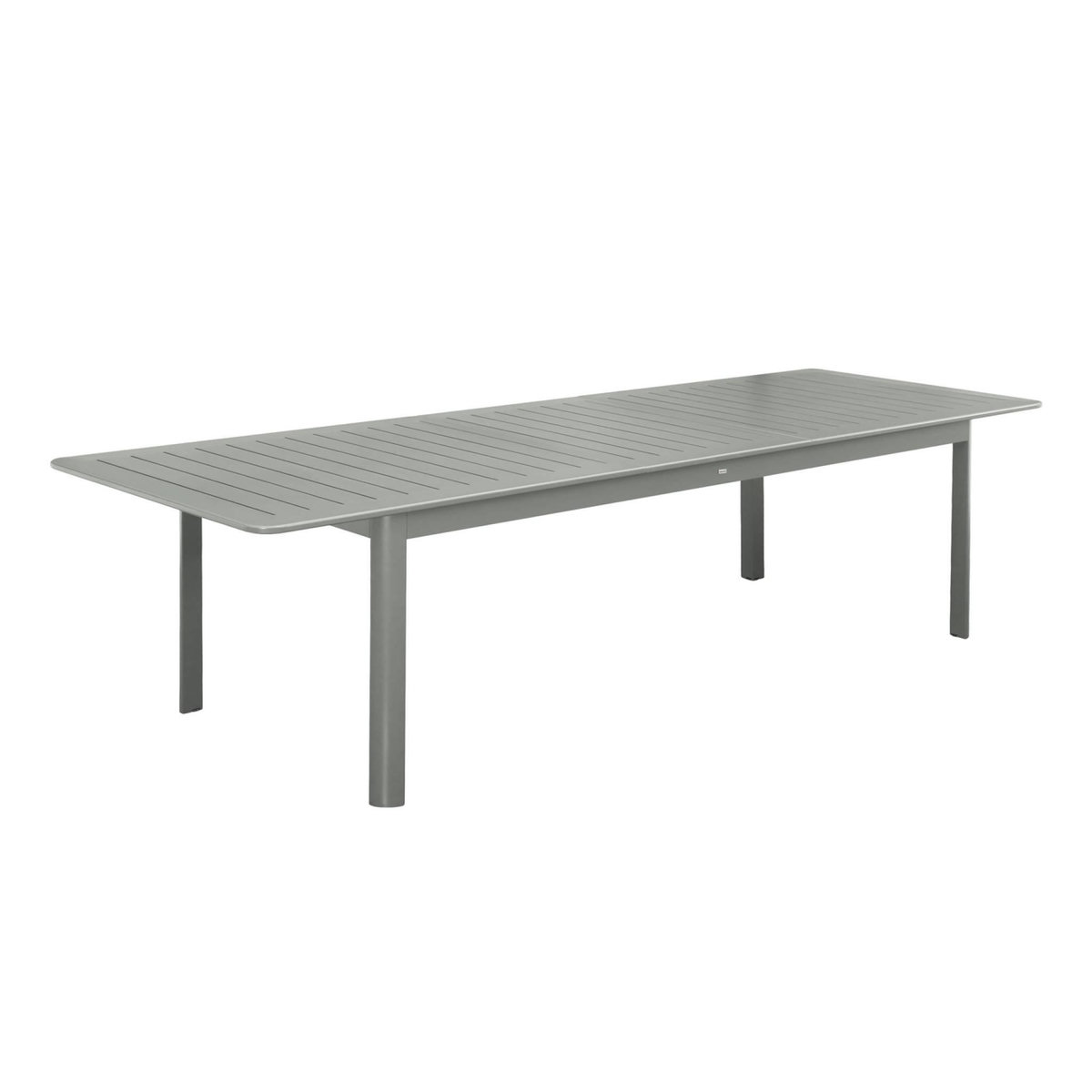 SWEEEK Table de jardin SEATTLE extensible aluminium, 10 places, 227 / 290 x 100 x 75 cm