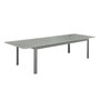 Voir la diapositive 1 : SWEEEK Table de jardin SEATTLE extensible aluminium, 10 places, 227 / 290 x 100 x 75 cm