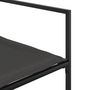 Voir la diapositive 5 : VIDAXL Ensemble a manger de jardin avec coussins 5 pcs noir textilene