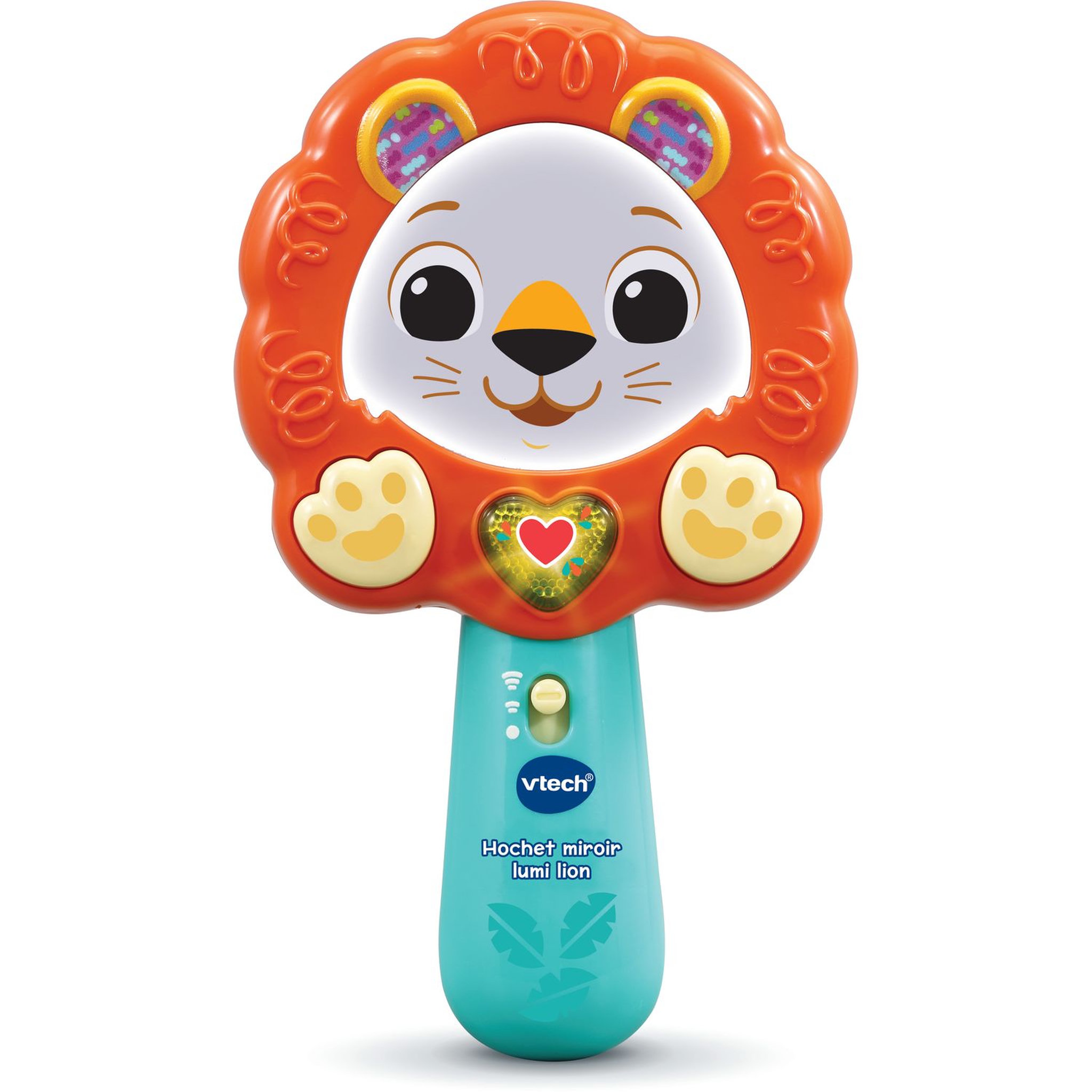 Voir la diapositive 1 : VTECH BABY Hochet miroir lumi lion 