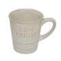 Voir la diapositive 2 : SECRET DE GOURMET Lot de 6 Mugs à Café  Joel  20cl Blanc
