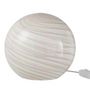 Voir la diapositive 2 : Paris Prix Lampe à Poser Ronde  Dany  20cm Gris