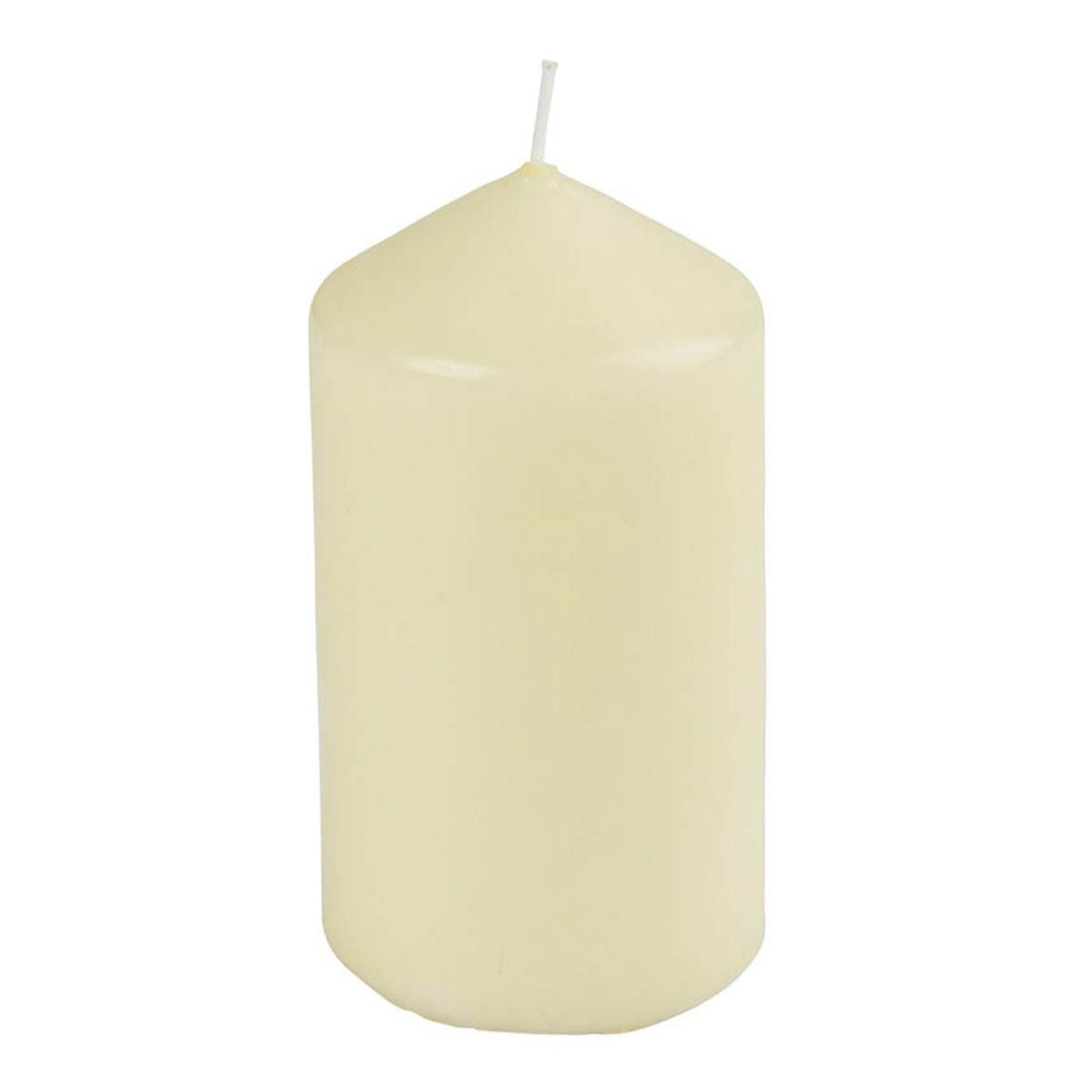 Voir la diapositive 2 : HOMEA Bougie pilier  essentiel ii  15cm vanille