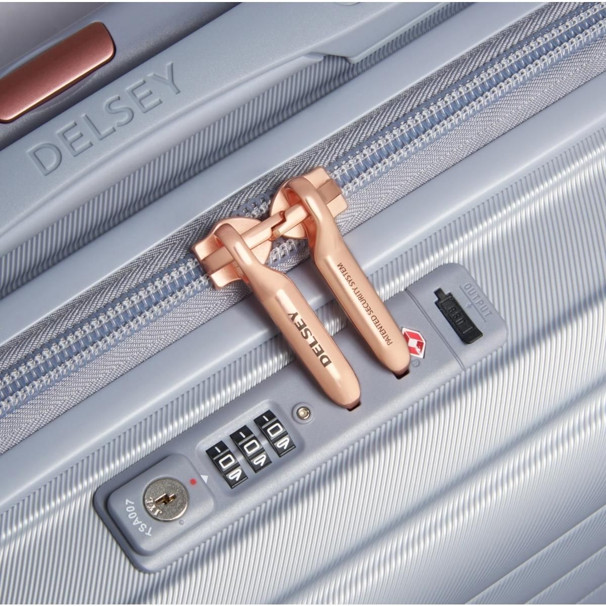 Delsey Valise cabine rigide Shadow 5.0 TSA polycarbonate 55cm