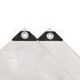 Voir la diapositive 4 : VIDAXL Bache 650 g / m^2 1,5 x 10 m Blanc