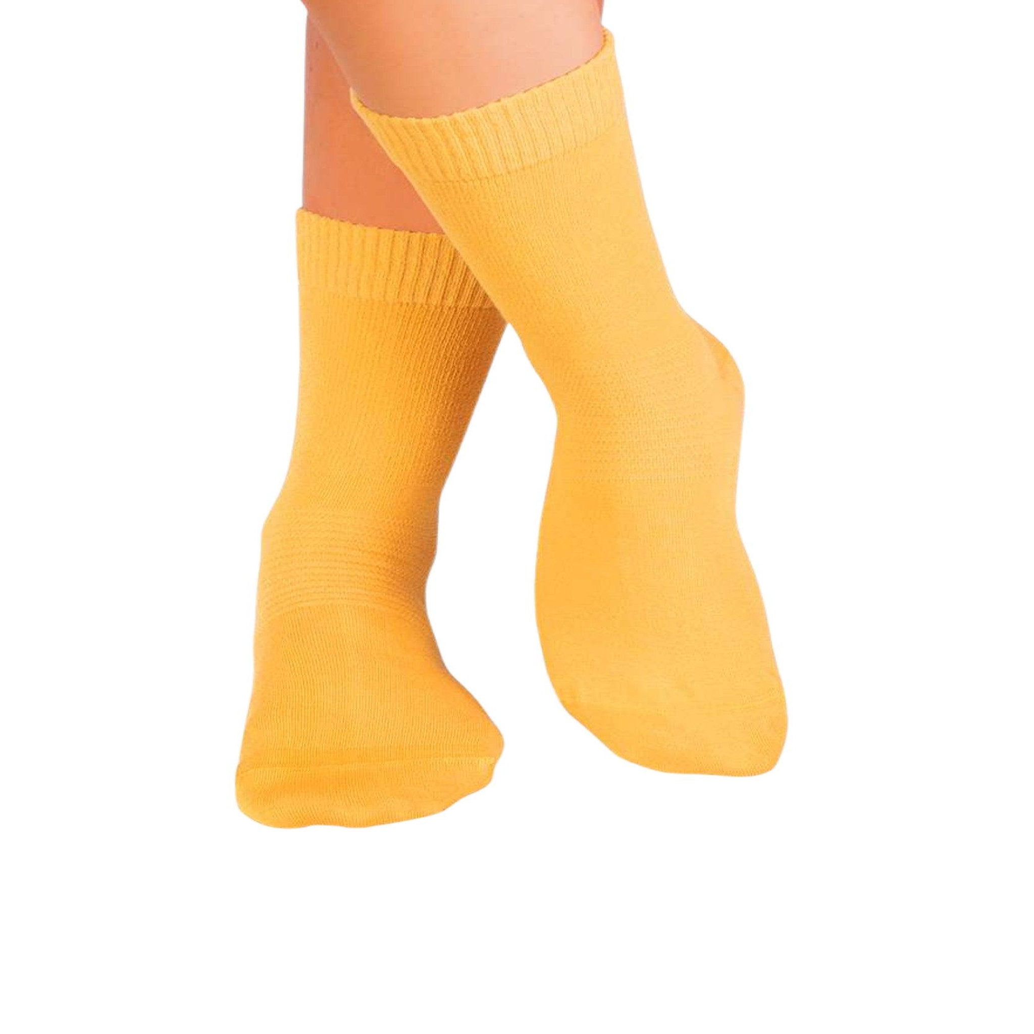 PIRIN HILL Chaussettes pour diabétiques - ocre. Coloris disponibles : Jaune