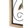 Voir la diapositive 3 : Paris Prix Décoration Murale Encadrée  Koman  60cm Naturel & Noir