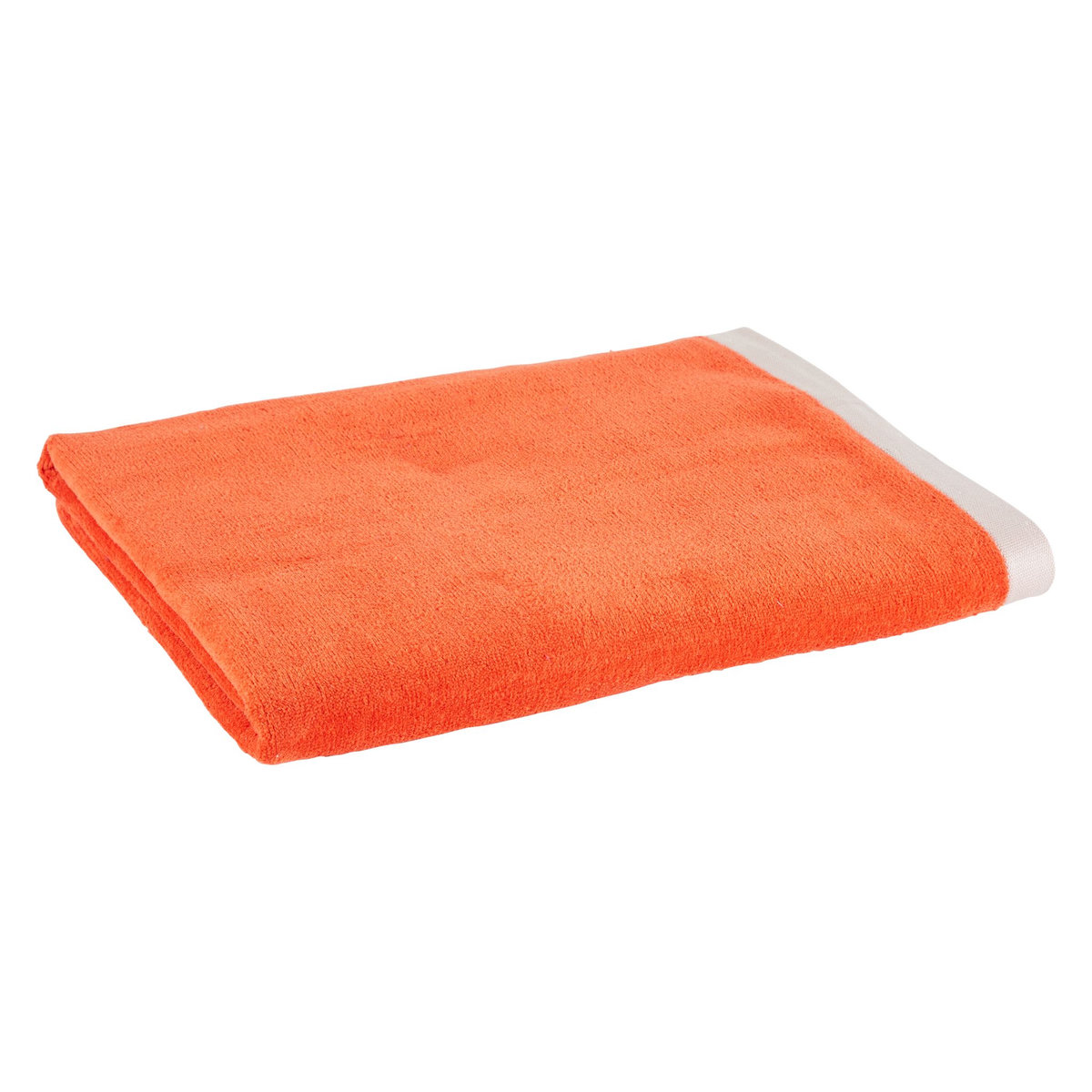 ACTUEL Drap de plage uni en coton 360 g/m² 