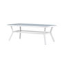 Voir la diapositive 5 : Paris Prix Table de Jardin  Virya  200cm Blanc & Gris