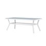Voir la diapositive 5 : Paris Prix Table de Jardin  Virya  200cm Blanc & Gris
