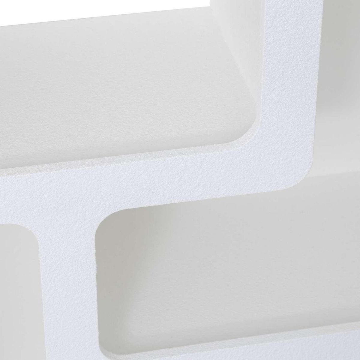 ATMOSPHERA Etagère de rangement 4 niches SOLEYA - Blanc