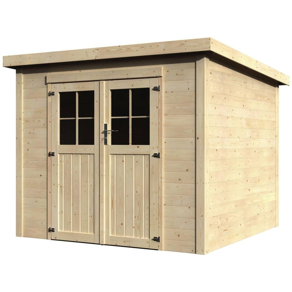Habitat et Jardin Abri jardin bois  Talion  - 5.36 m² - 2.30 x 2.33 x 2.02 m - 19 mm