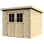 Habitat et Jardin Abri jardin bois  Talion  - 5.36 m² - 2.30 x 2.33 x 2.02 m - 19 mm