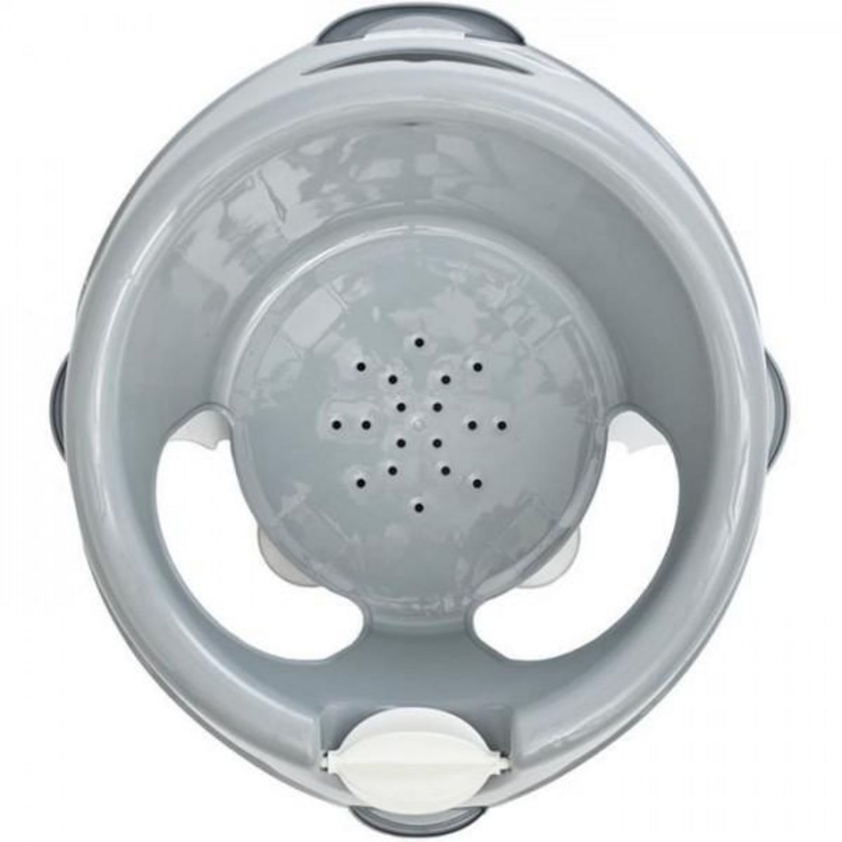 THERMOBABY Transat - Anneau THERMOBABY  de bain enfant AQUAFUN Gris - Jouet blanc