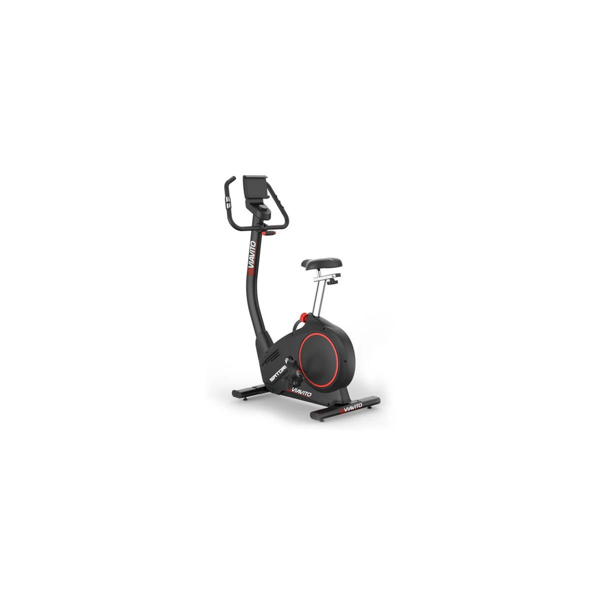 VIAVITO Vélo d'appartement de fitness - Viavito - Modèle Satori - Ecran LED - Roue d'inertie 9 Kg