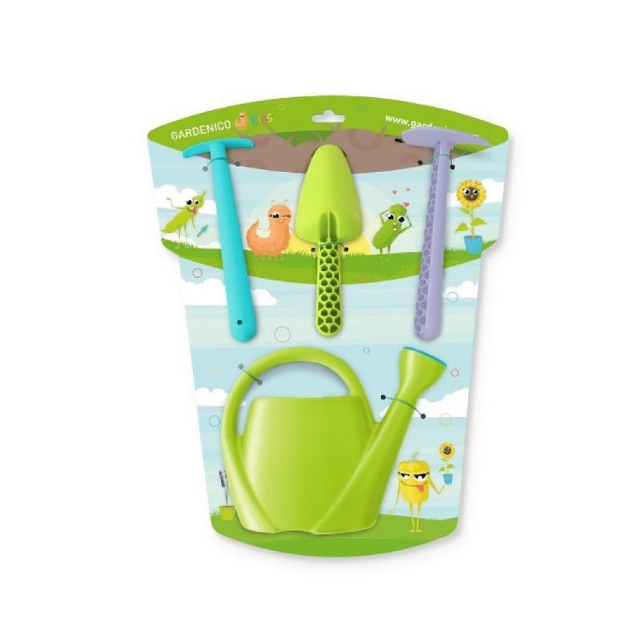 Sunny Kit jardinage enfant Gardenico 4 pièces