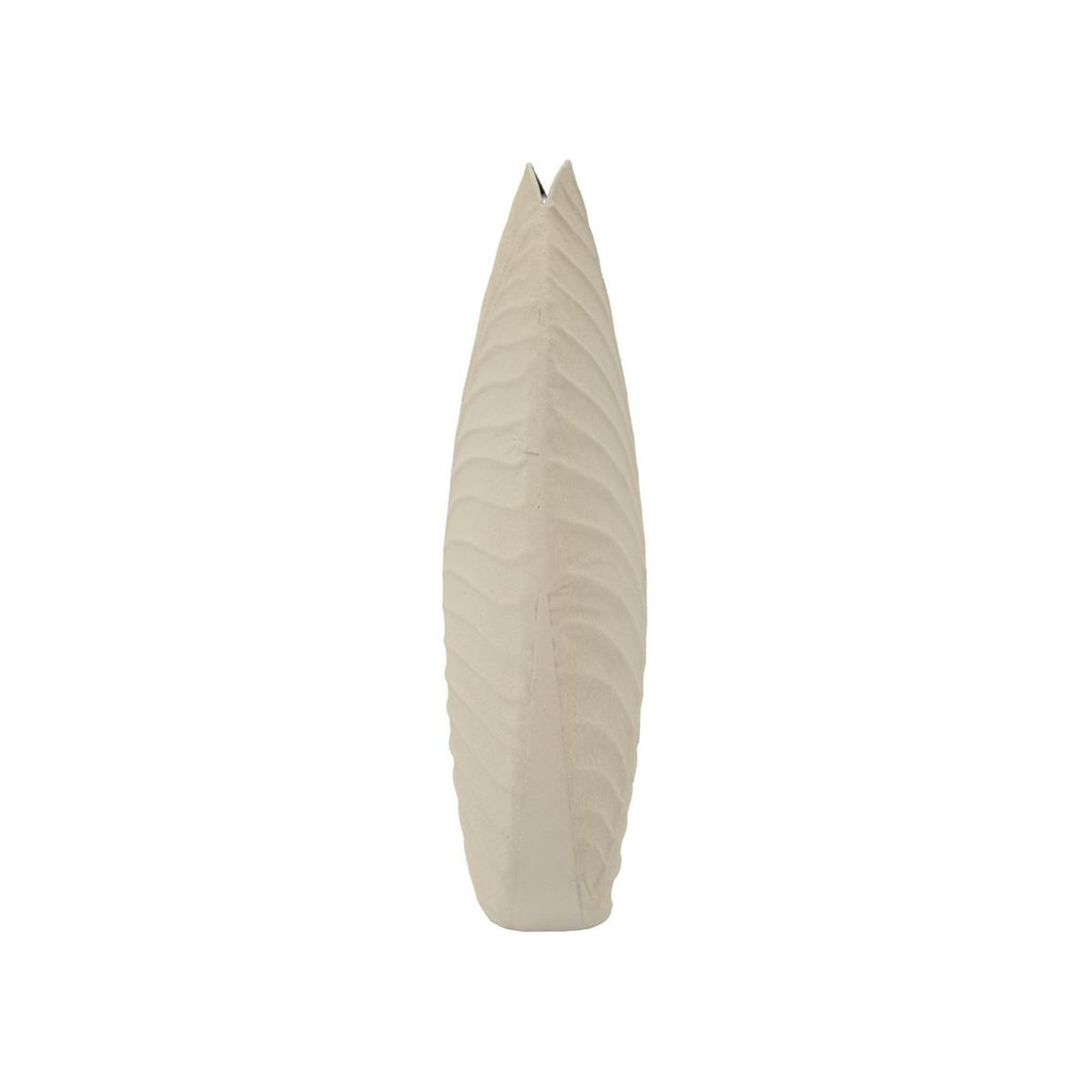 Voir la diapositive 2 : Paris Prix Vase design  dune  41cm crème