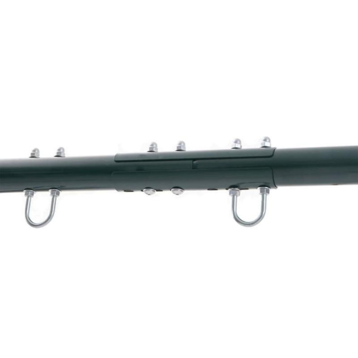 VIDAXL Cadre de balançoire extérieur et 2 crochets de suspension acier