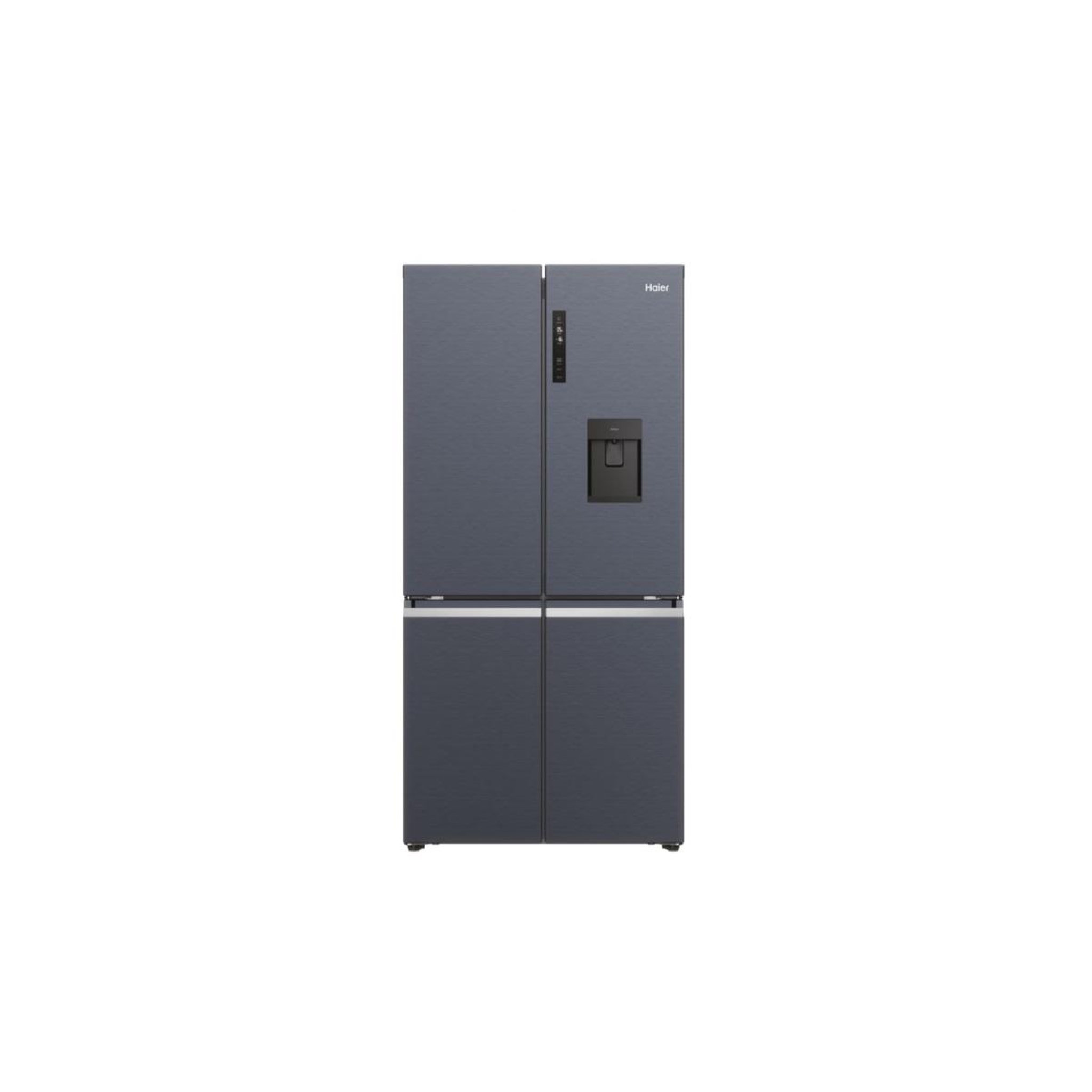 HAIER Réfrigérateur américain 90.8cm 525l noir brassé - hcr5919ehmb