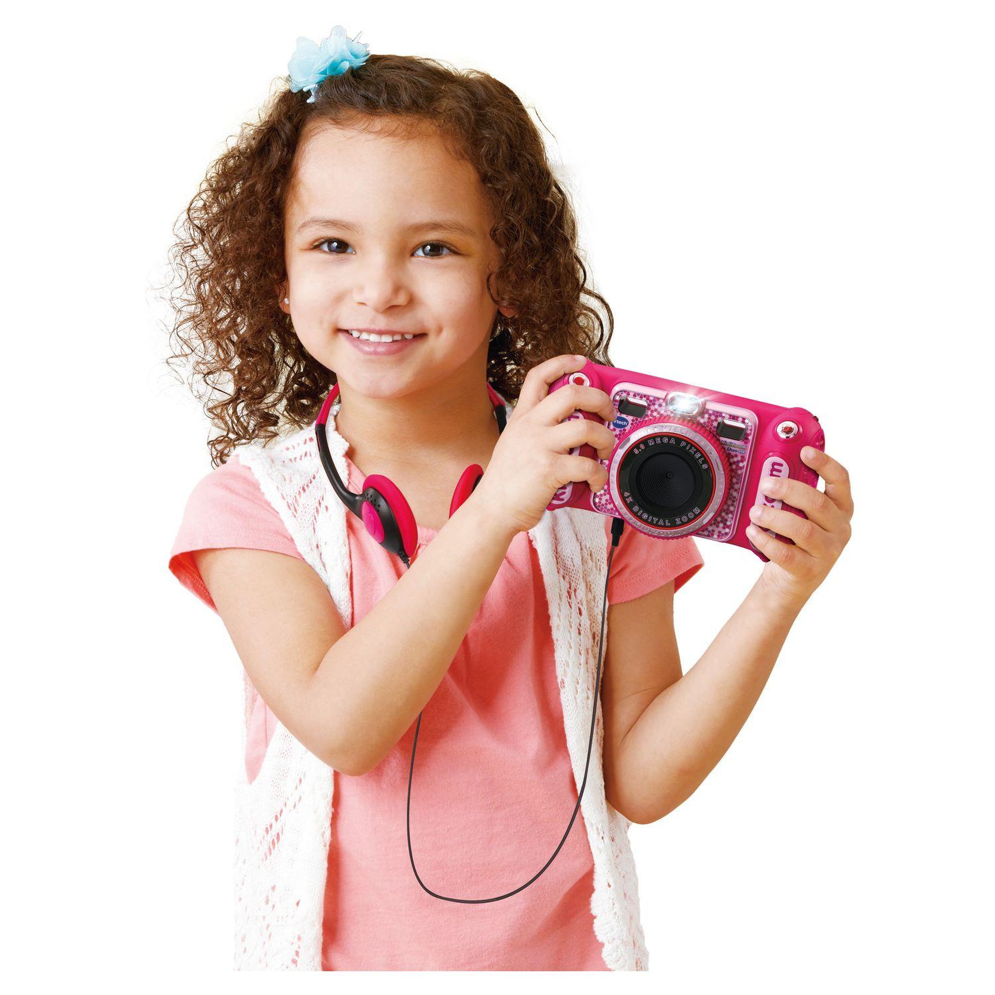 Voir la diapositive 2 : VTECH Appareil photo - Kidizoom Duo Dx Rose