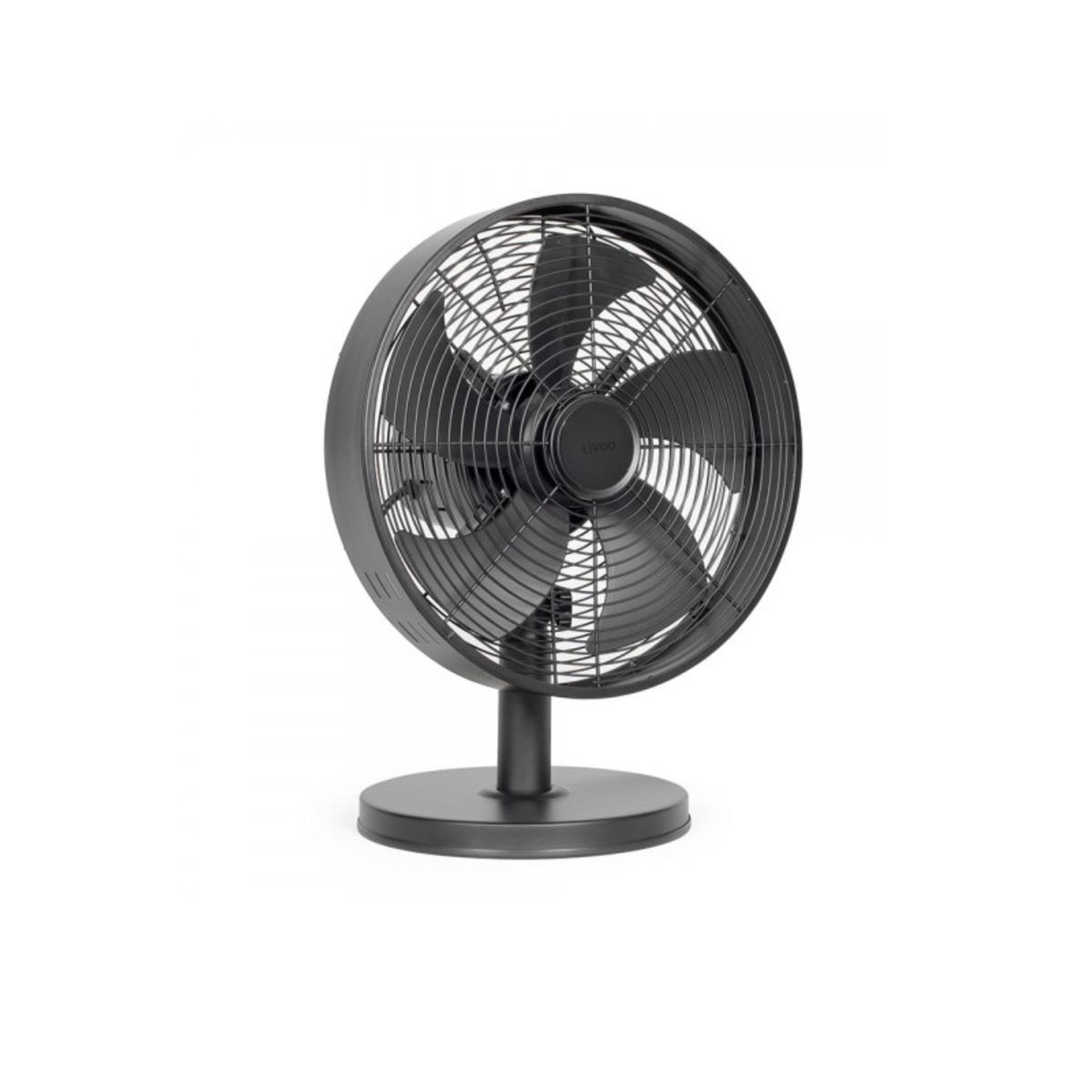 Voir la diapositive 2 : LIVOO Ventilateur de table 35w 33.5cm 3 vitesses noir - dom488