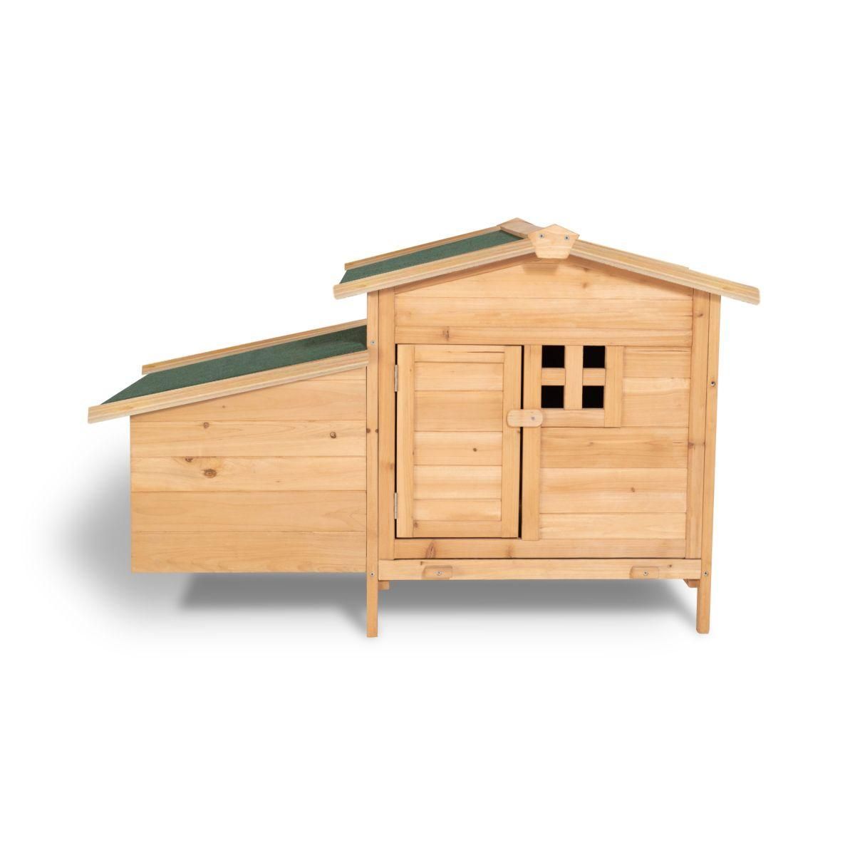 Jardikt Poulailler sur pilotis en bois