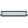 Voir la diapositive 3 : VIDAXL Barriere de securite de lit d'enfant Gris 180x42 cm Polyester