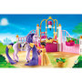 Voir la diapositive 2 : PLAYMOBIL 6855 - Princess - Écurie avec cheval à coiffer et princesse