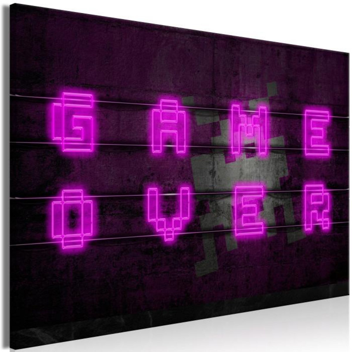 Paris Prix Tableau Imprimé  Pink Neon Wide