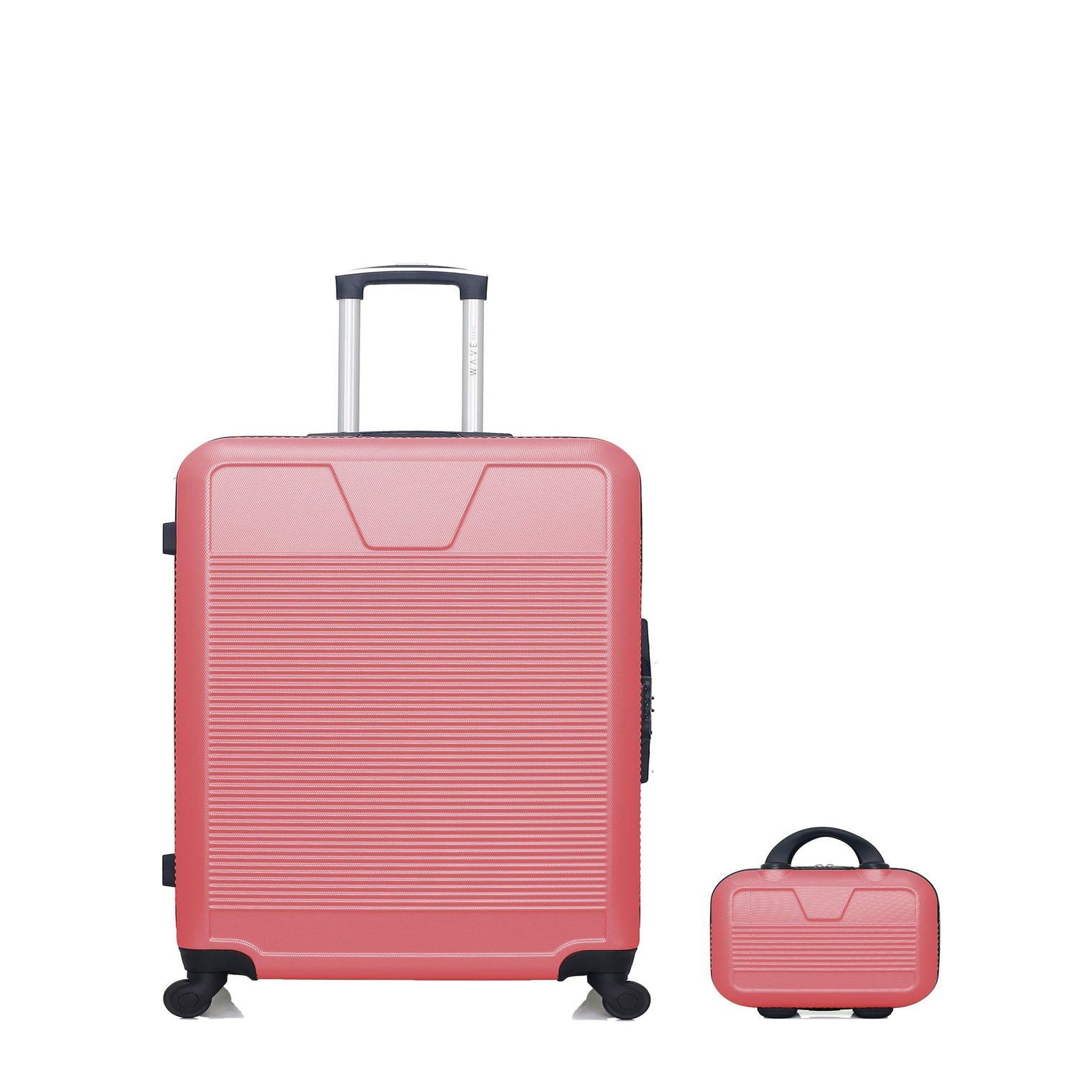 WAVE PARIS WAVE PARIS - Lot de 2 - Valises Grand Format et Vanity SELENGA