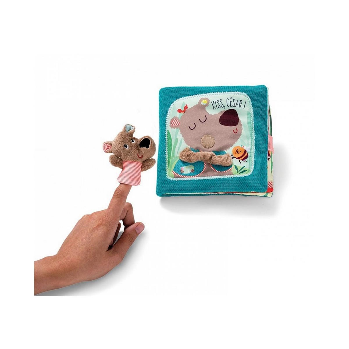 LILLIPUTIENS Livre interactif Cesar calins