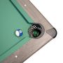 Voir la diapositive 3 : PLAY4FUN Billard Américain HARMONY 6Ft - 206,5 x 116,5 x 80 cm avec accessoires et plateau dînatoire - Gris