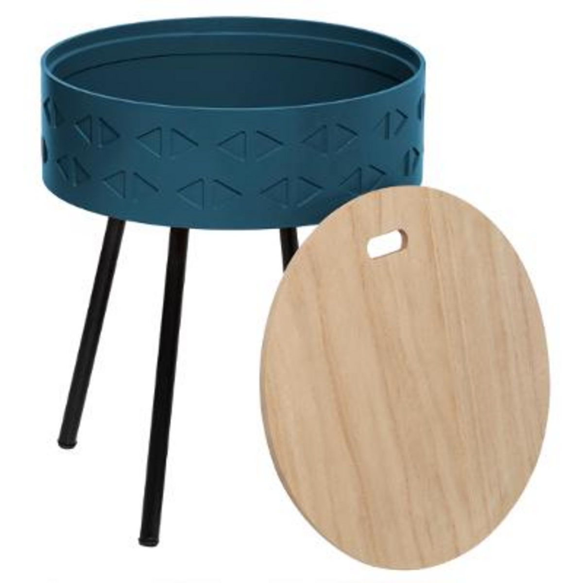 ATMOSPHERA Table avec coffre et plateau HIBO