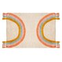 Voir la diapositive 1 : Atmosphera Kids Tapis Déco Enfant  Arc-en-Ciel  100x150cm Multicolore