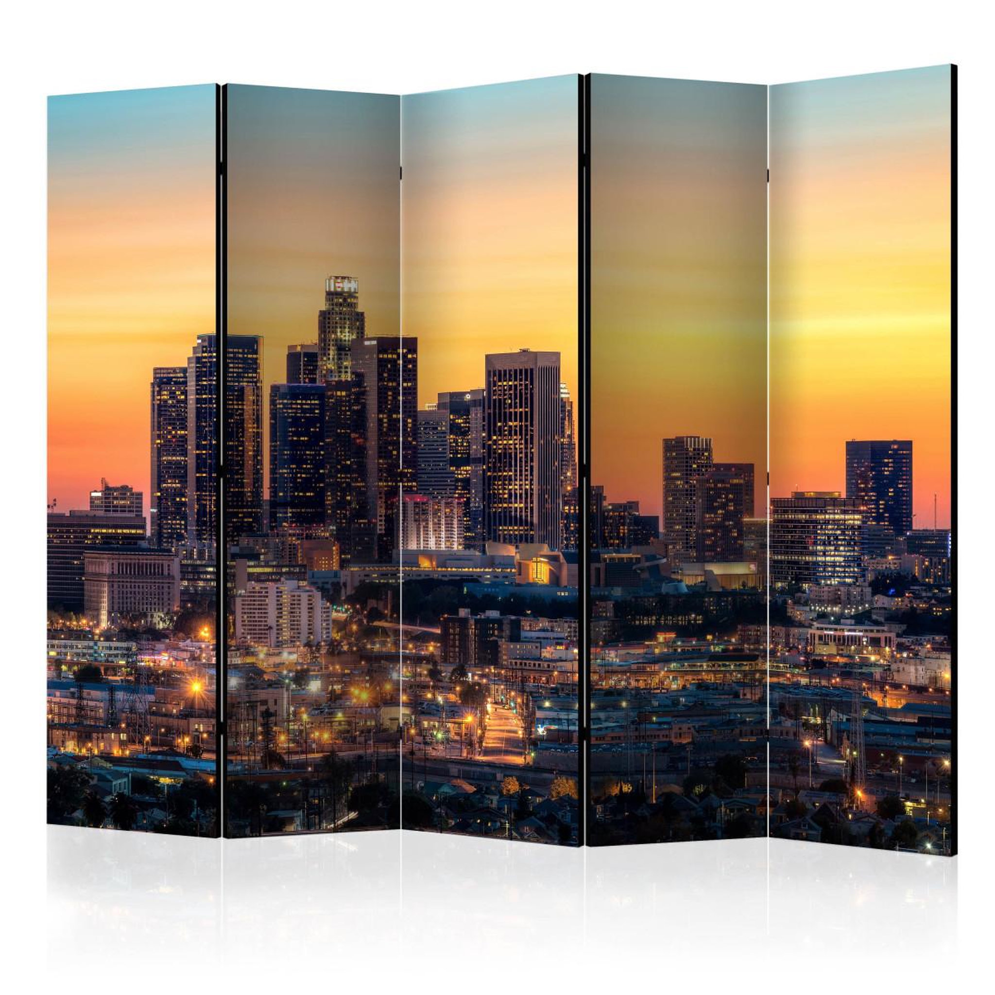 Paris Prix Paravent 5 volets  californian evening  172x225cm