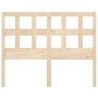 Voir la diapositive 4 : VIDAXL Tete de lit 140,5x4x100 cm Bois massif de pin