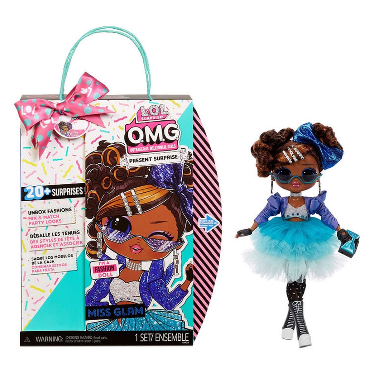 MGA Poupée-mannequin LOL Surprise OMG Anniversaire : Miss Glam