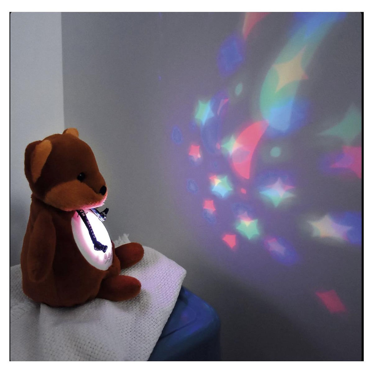 MAILOU Veilleuse bebe musicale - Renard dorlotin - Mailou