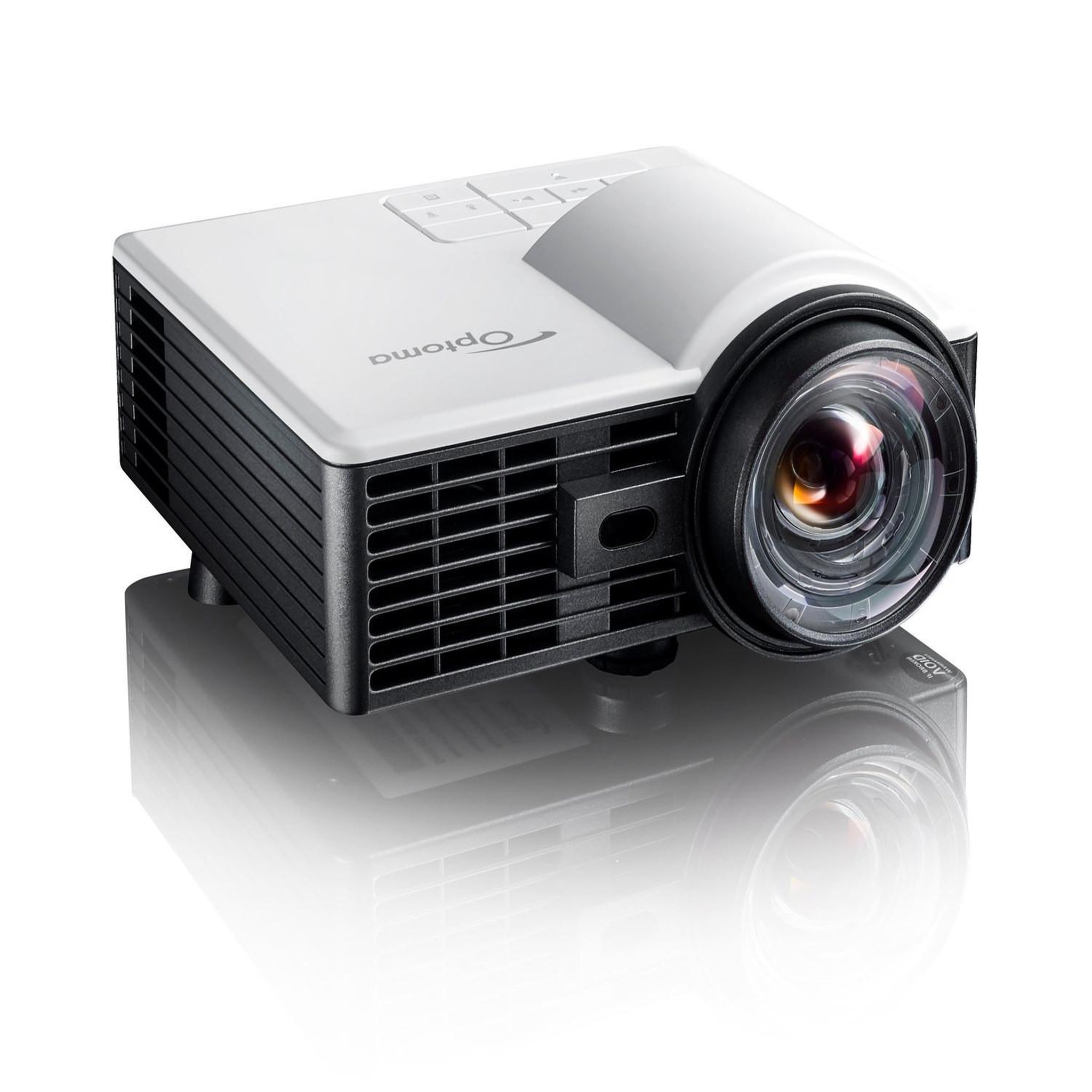 Voir la diapositive 3 : Optoma Optoma ml1050sti vidéo-projecteur projecteur à focale courte 535 ansi lumens dlp wxga (1280x800) compatibilité 3d noir, blanc