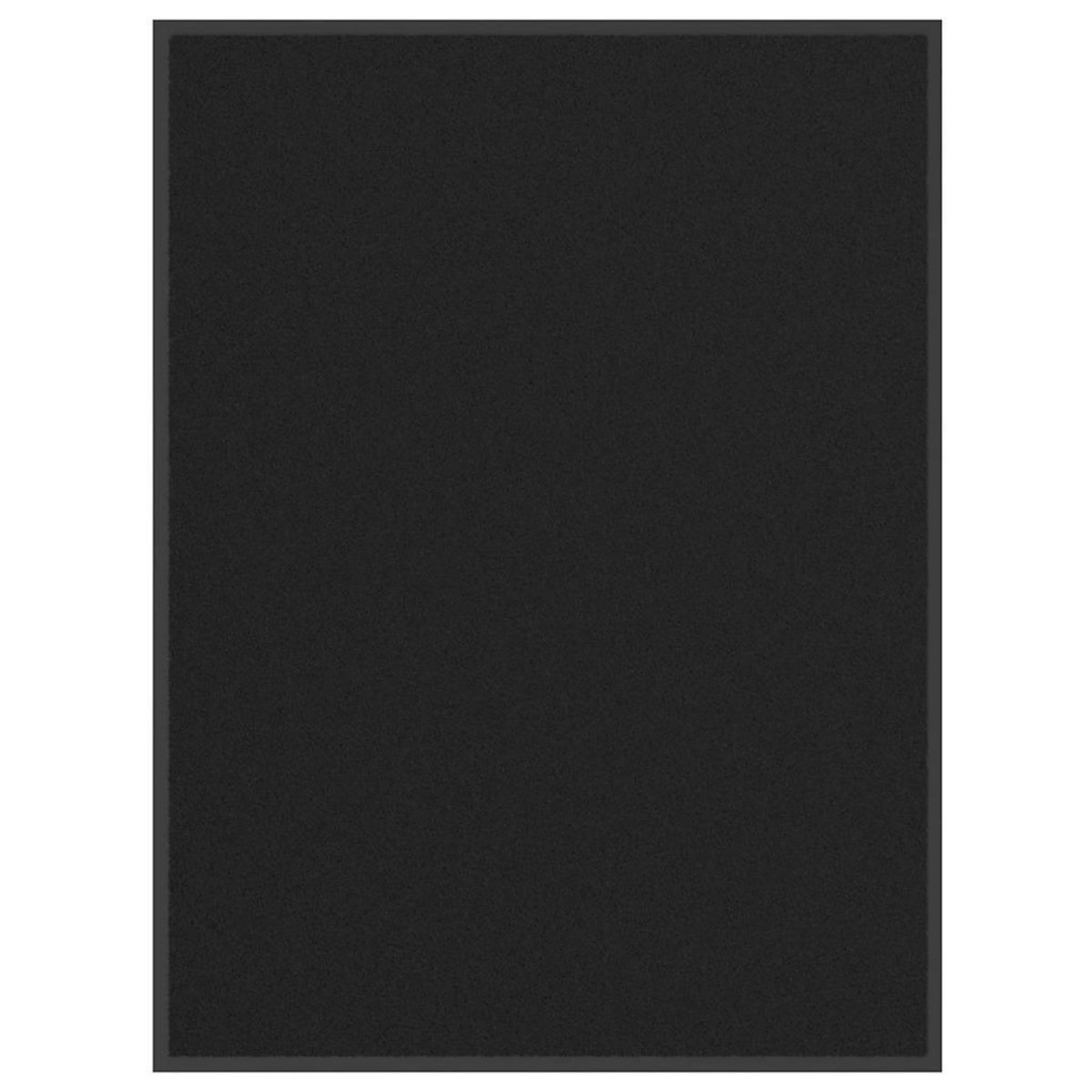 VIDAXL Paillasson Noir 80x120 cm