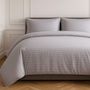 Voir la diapositive 3 : Home collection Parure housse de couette 100% satin de coton 80 fils
