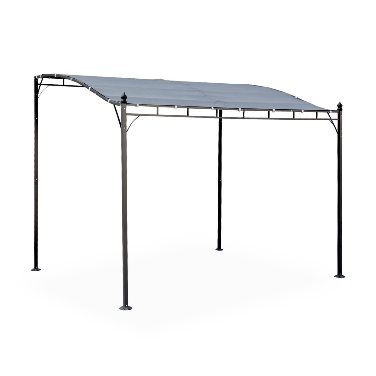 SWEEEK Pergola adossée 3x2,5m - Brestum - Pergola murale