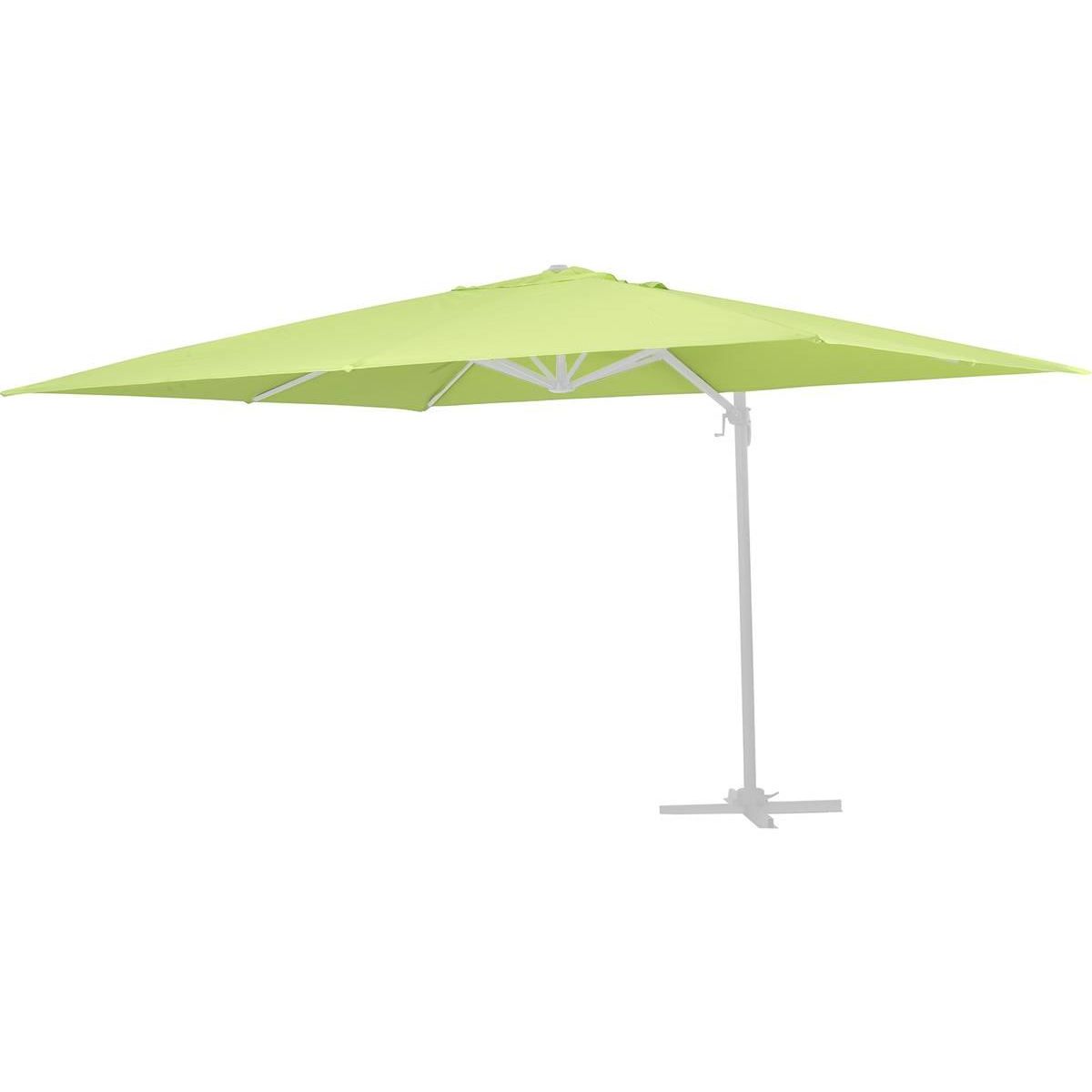 Habitat et Jardin Toile parasol déporté  Sun 3  - 3 x 3 m - Vert